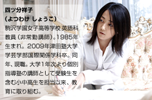 四ツ分祥子 プロフィール