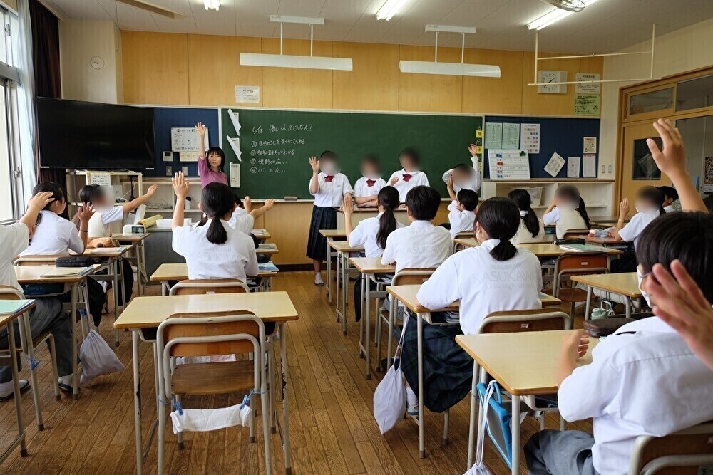 生徒が作る道徳の授業(前編)前橋市立粕川中学校「橋の上のおおかみ」授業リポート