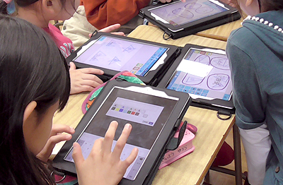 (株)コードタクトのクラウド型授業支援システム「schoolTakt」の利用シーン