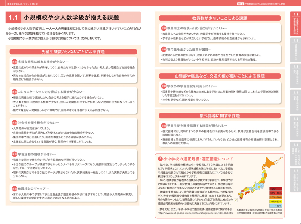 出典：文部科学省「遠隔学習導入ガイドブック 第二版」P.2~3 より