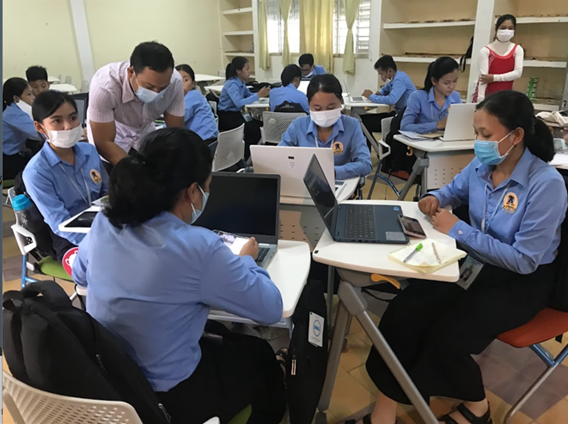 カンボジアで、一人一台環境によるFuture Classroomが始動