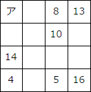 魔方陣 まほうじん 算数の教え上手 学びの場 Com