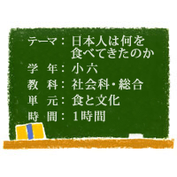 日本人は何を食べてきたのか（vol.1）【食と文化】［小６・社会科・総合］