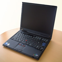 UDマトリックスに基づいて開発された『ThinkPad T40』