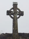 「ケルティッククロス」と呼ばれるアイルランド特有の十字架。 