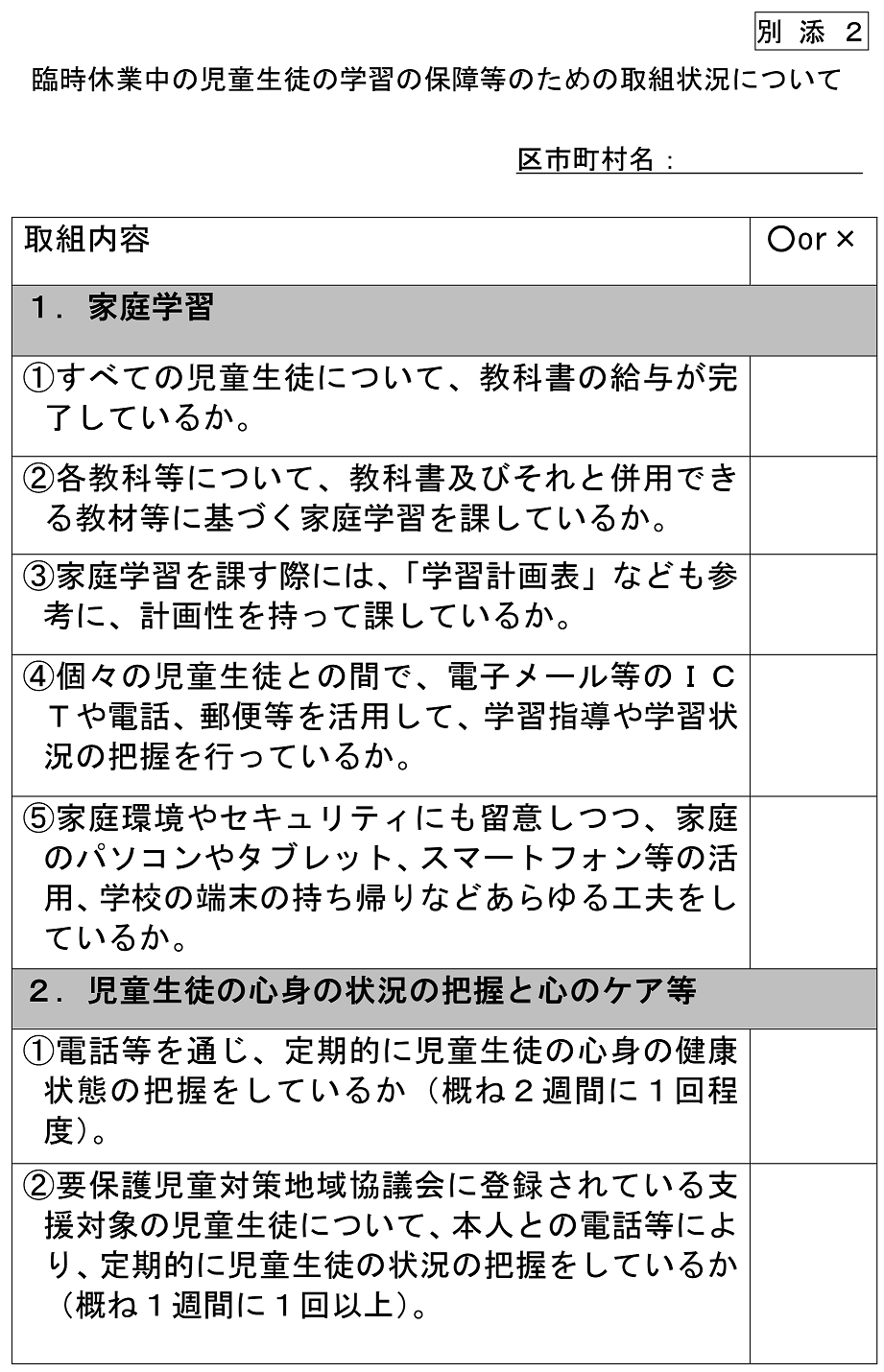 休校対応どうしてる？（vol.4）緊急事態宣言延長を受けて