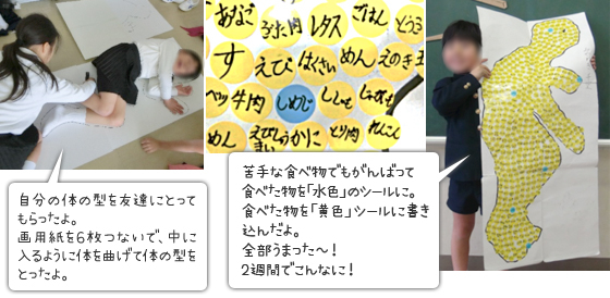 資料1:「せい長日記」の取り組み