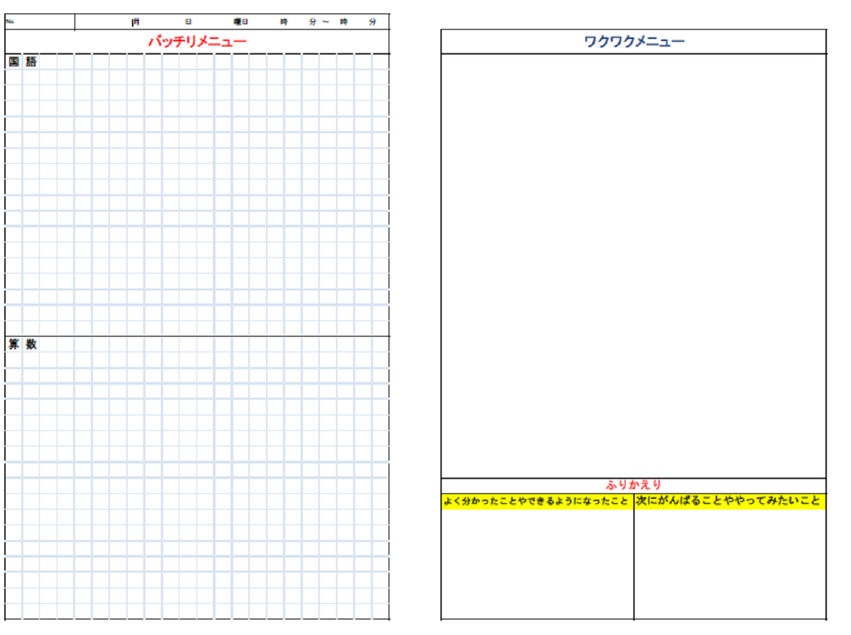 ５つのポイントでやってみよう 自学ノート 教育つれづれ日誌 学びの場 Com